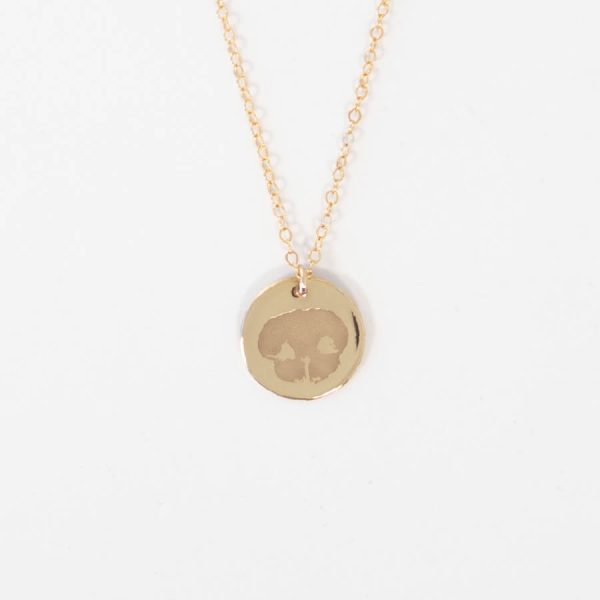 Engraved Print Necklace