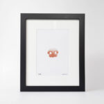 Buddy_Product_Keepsake_FramedMemorialPrint_Blacke_Nose_Terracotta