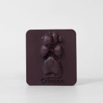 Pet memorial keepsake. 3D print memorial in plum.