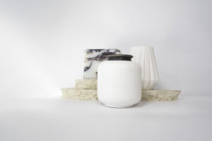 Buddy Bespoke Urns - trio in white